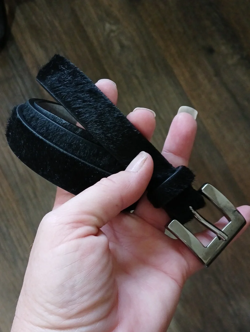 Roberto Mantellassi Handmade in Italy Black Belt.